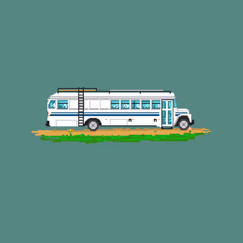Pixel City Real Estate - Converted Bus