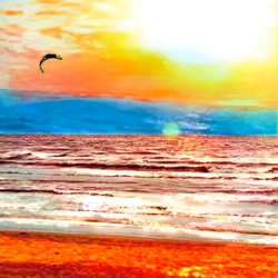 Paragliding the Sun