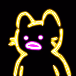 Neon Cat #9
