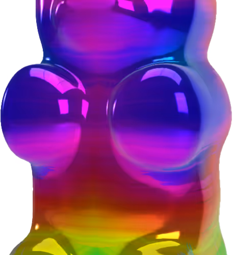 Rainbow Trip Gummy Bear #038