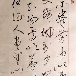 Chinese Calligraphy of Jin Shengyu#00057