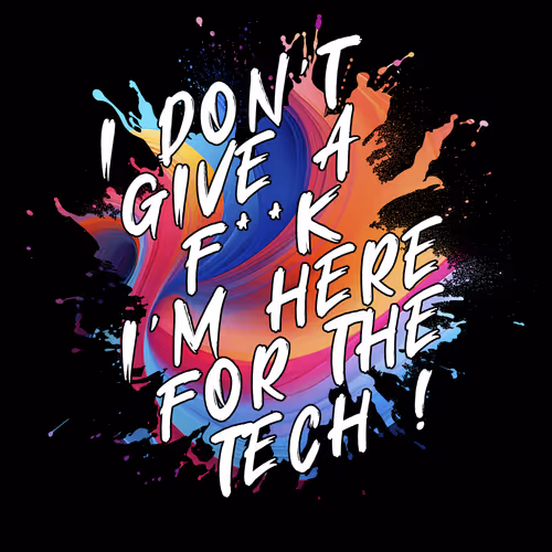 Imhereforthetech
