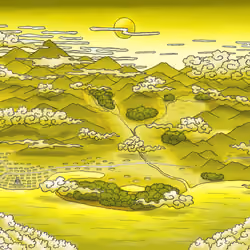 G013-y Kitakyushu Area YELLOW