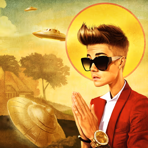 St.Bieber and the UFO (1 of 1)