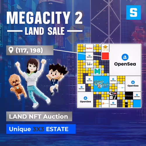 Mega City 2 LAND Sale - 3x3 Estate S [117,198]