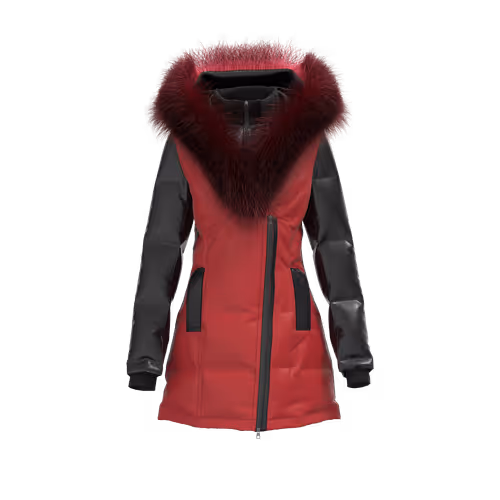 DejavuNYC Verena #000001 Puffer Jacket Designed for Metaverse 