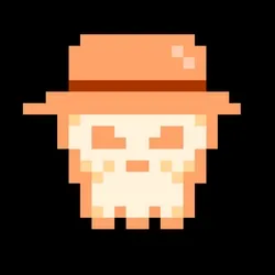 Kawaii SKULL #8095