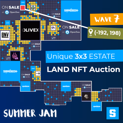 Wave 7 / Summer Jam Sale - 3x3 Estate S [-192,198]