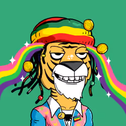 Grouchy Tiger Social Club #9358