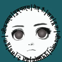 flower of life eyes G033