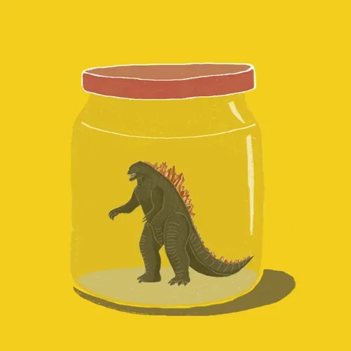 Godzilla (gift bottle)