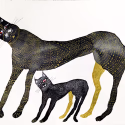 Black Ancient Cat NFT
