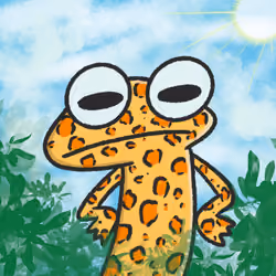 #0013 Lazy Frog