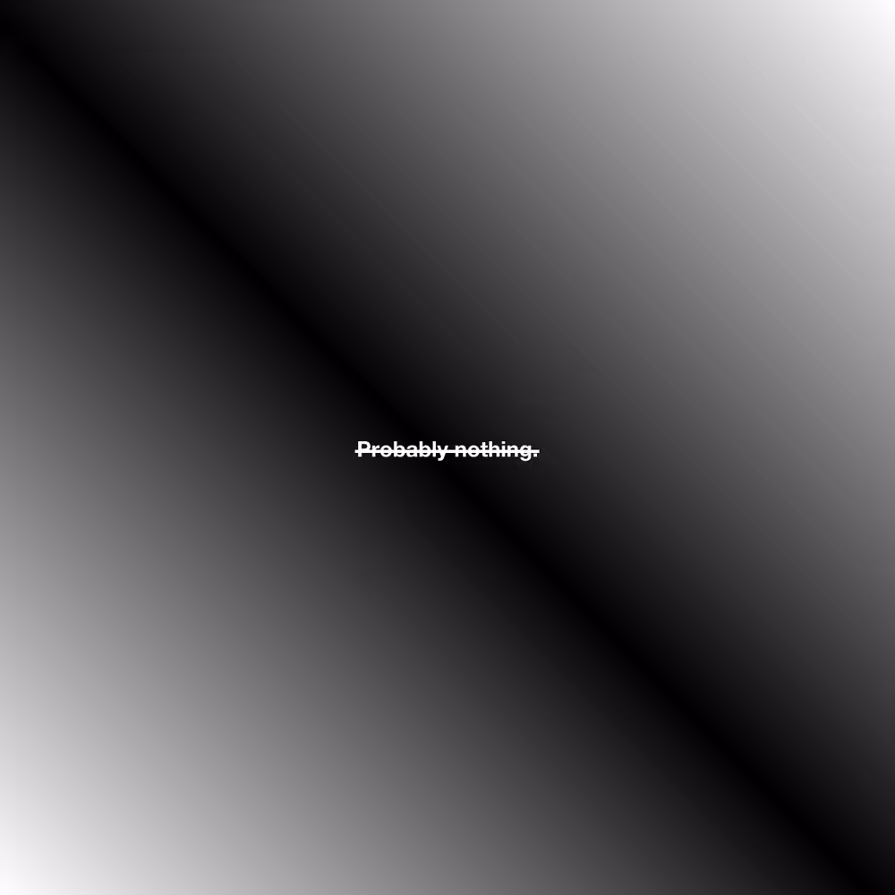 Probably nothing #80