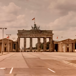 Brandenburg Gate from the East. 