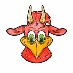 CryptoGOAT #176 "Woody Woodpecker GOAT"