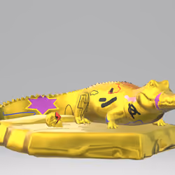 GOLDEN CROCODILE