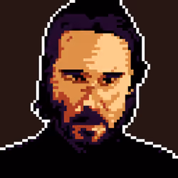 Keanu Reeves PixelFace