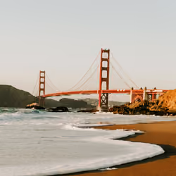Golden waves