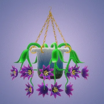 Sandras Tokens Flower Art Nr: 155