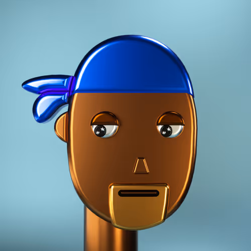 3D Chrome Punk #0752