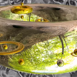 THE COLOR FILLED FOREST RING