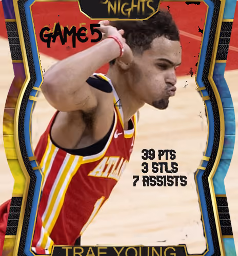 Trae Young Game 5 2nd Round Of 2021 NBA Playoffs vs 76ers
