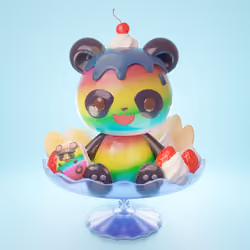 CNPcake #00103 Leelee-Rainbow2