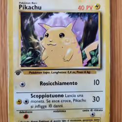 Pikachu set base 1 edizione