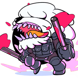 Enraged Riot Police.