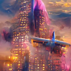 Planes and skyscrapers #106