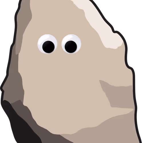 Ether Rock With Googly Eyes Y4eoQcMK3o