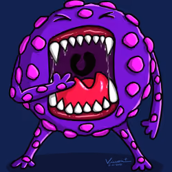 Purple Monster#03