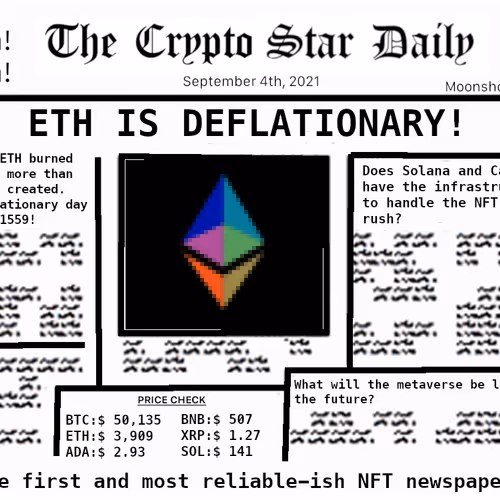 The Crypto Star Daily- September 4, 2021