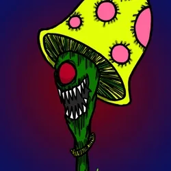 Magic Mushroom Monster #7