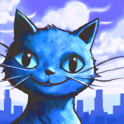 Blue Cat 001
