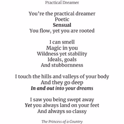 Practical Dreamer Note #6 The Princess of a Country
