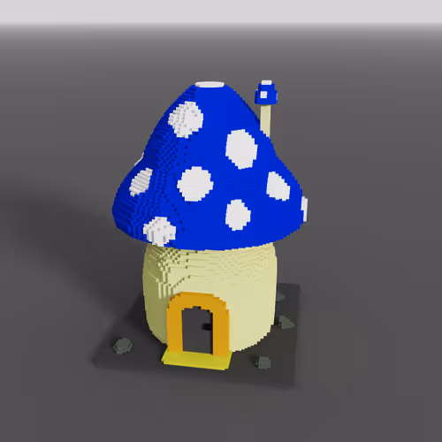 Voxelity Mushroomhouses