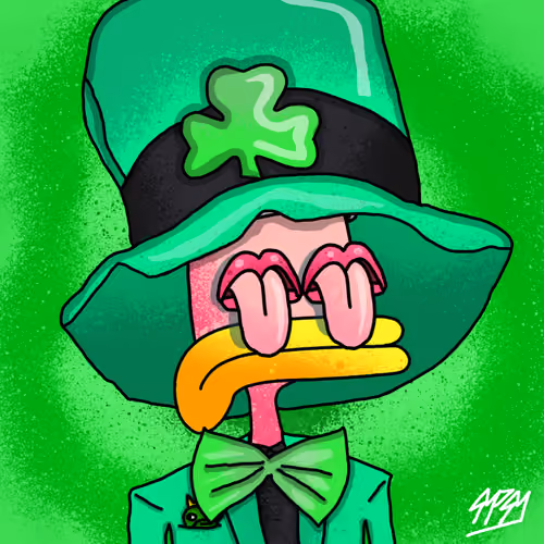 St. Patrick's Day Ducks (8524)