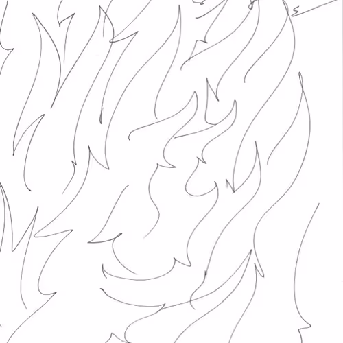 Black flames