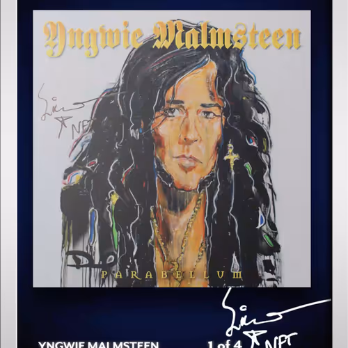 1 of 4 | Physical | Splatter | Yngwie Malmsteen Parabellum