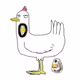 Sick hen #025 A