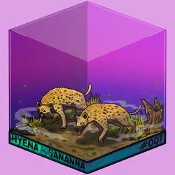 Pocket Zoo #007 - Hyena