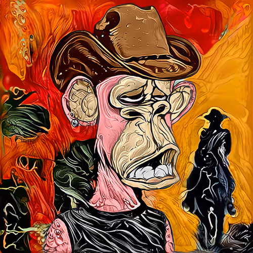Abstract Bored Ape #0027