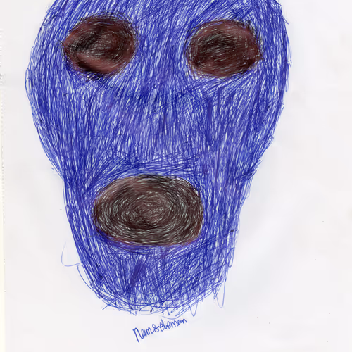 Terribe Ballpoint Pen Art