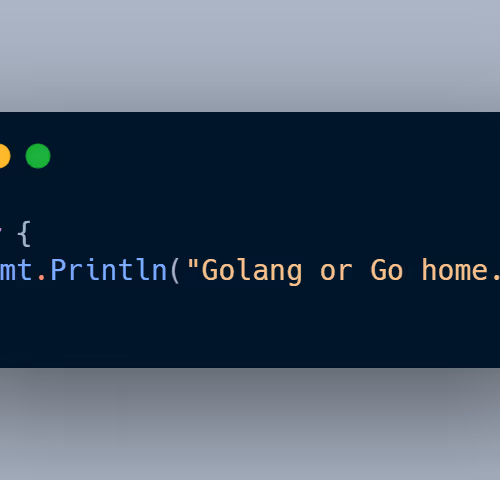 Golang or Go Home