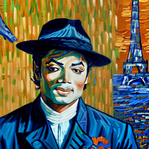 Michael Jackson Paintings Mj