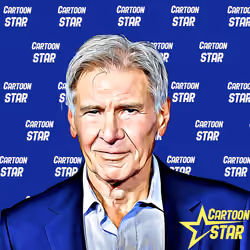 Cartoon Star : Harrison Ford