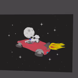 Poodl to the Moon
