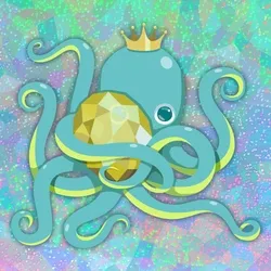 BlueRing | Octopus Hug - Citrine -  #2